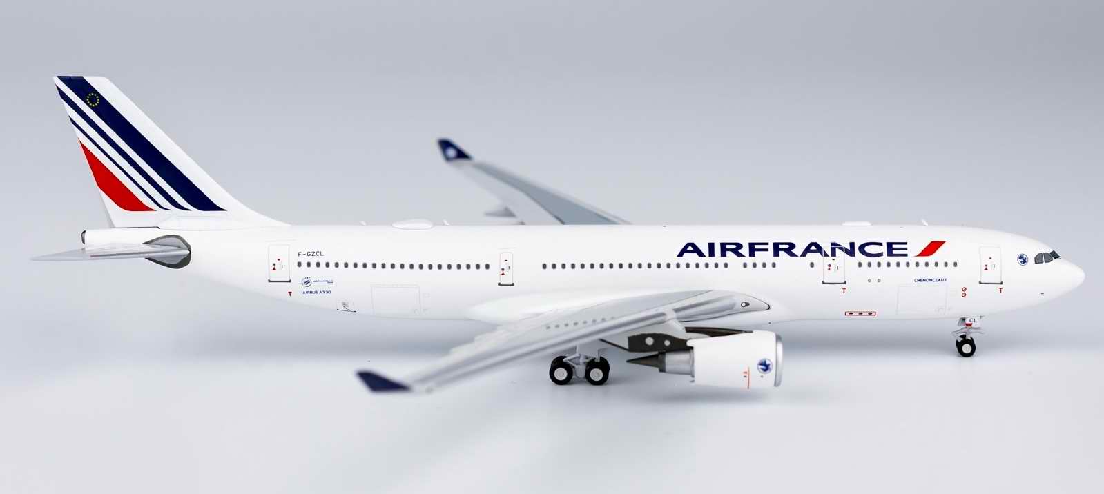 Maquette métal Airbus A330-200 Air France Chenonceaux 1/400 Métal