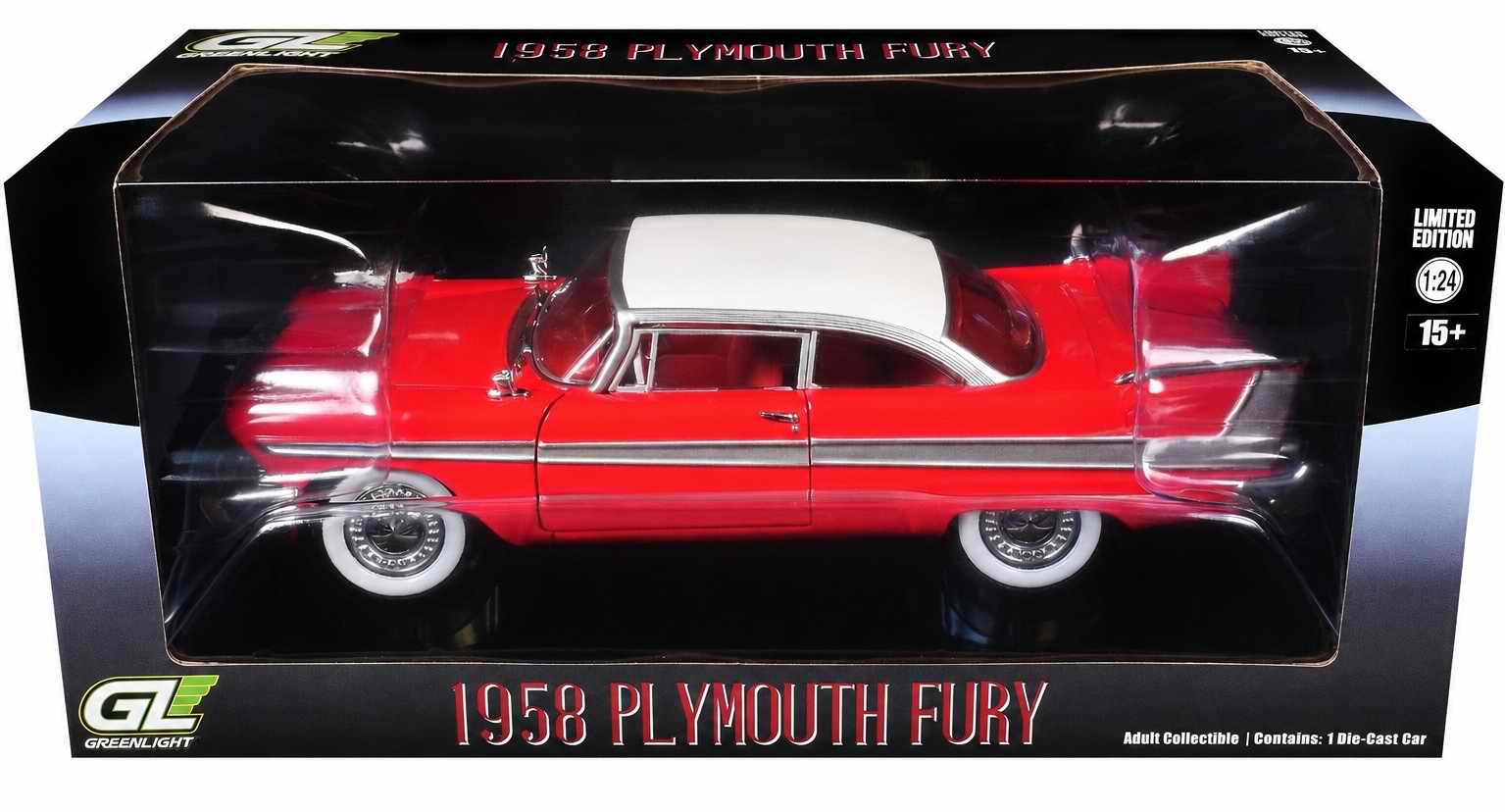 Miniature Voiture Plymouth Fury 1958 du film Christine 1/24