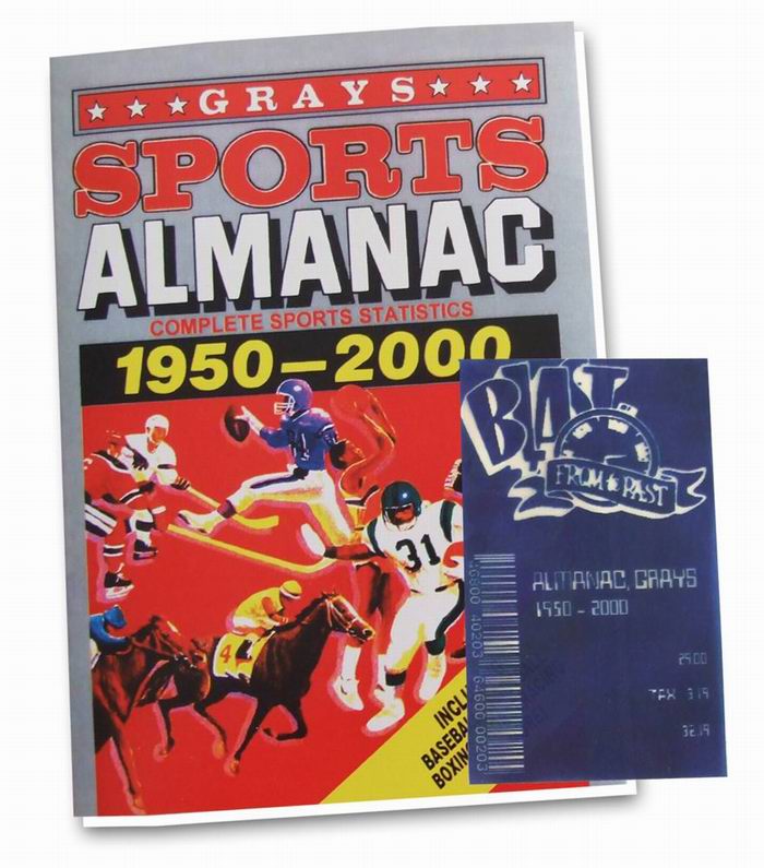 Marty Almannac des Sports Grays 1950-2000 Retour vers le Futur II