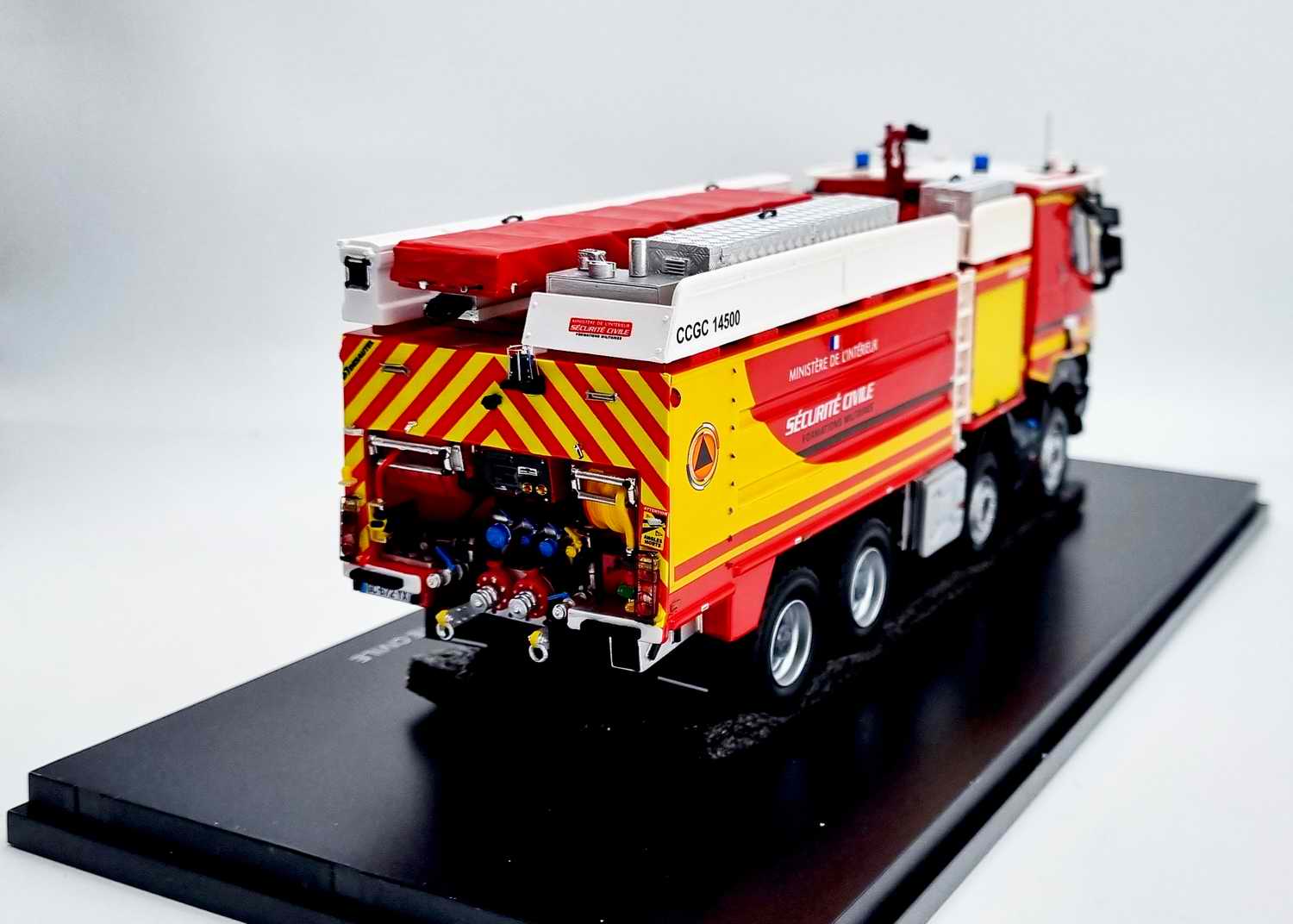 RENAULT K460 Camion de Sapeurs Pompiers CCGC 14500 MINISTÈRE DE L'INTÉRIEUR Desautel Sécurité Civile 1/43 Alerte