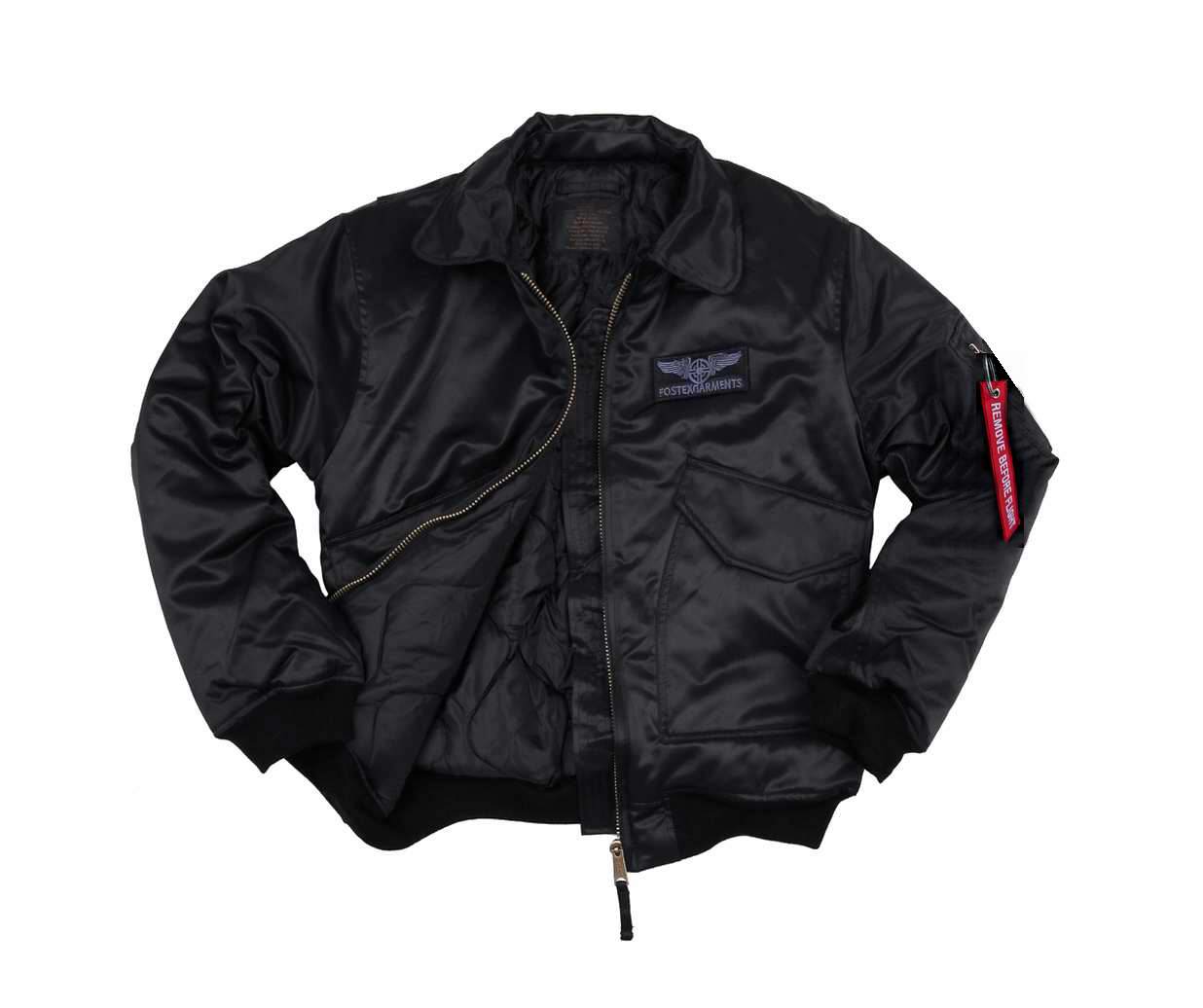 Blouson aviateur bombers cwu45 noir