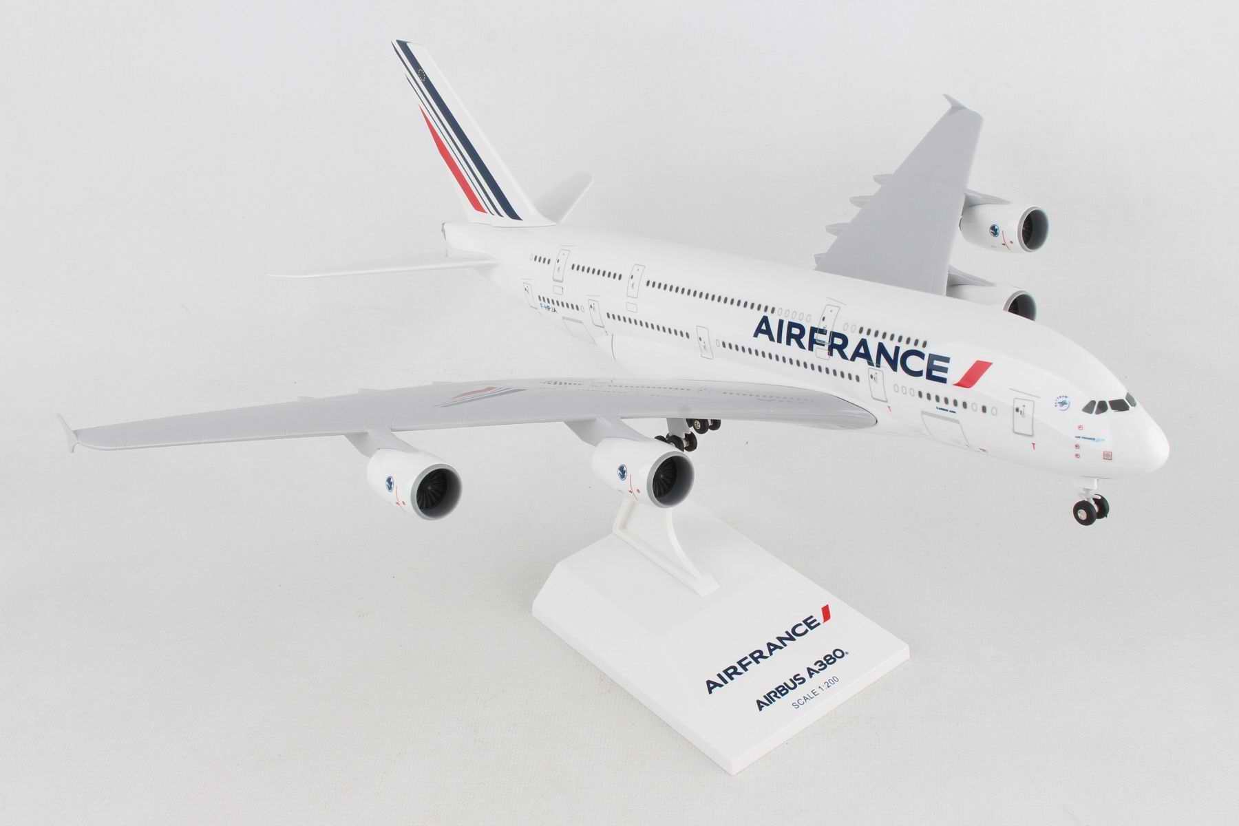 Maquette avion de ligne Air France Airbus A380-800