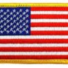 USA flag patch