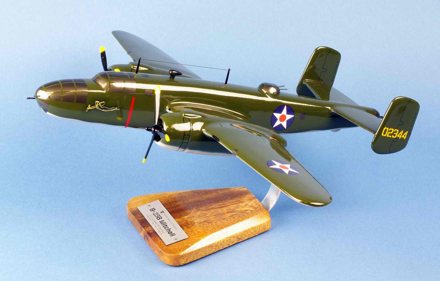 Maquette Avion Bombardier North American B25b Mitchell 1/42