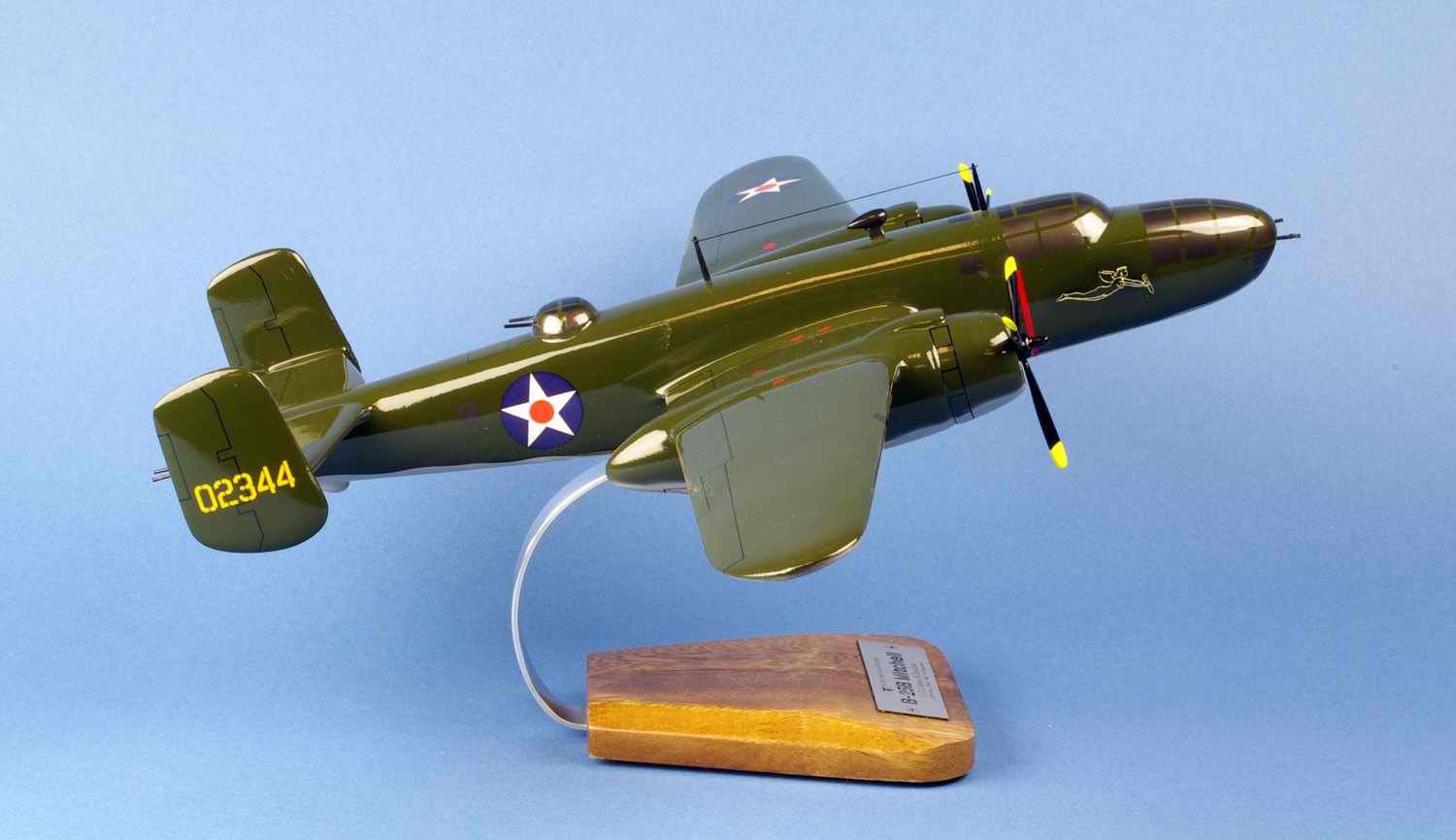 Maquette Avion Bombardier North American B25b Mitchell Tokyo Raid Doolittle 1/42