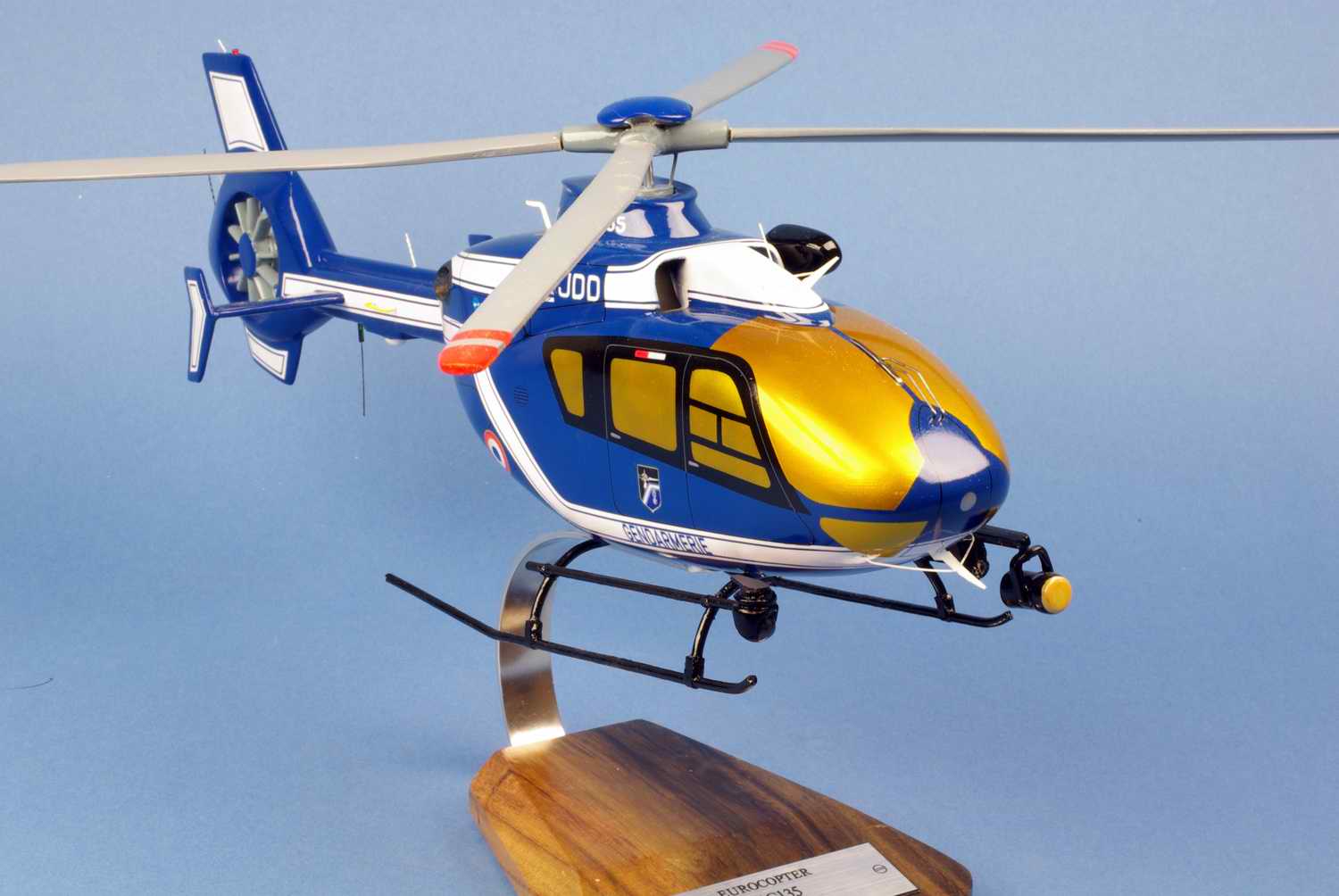 Maquette hélicoptère Eurocopter EC135 GENDARMERIE