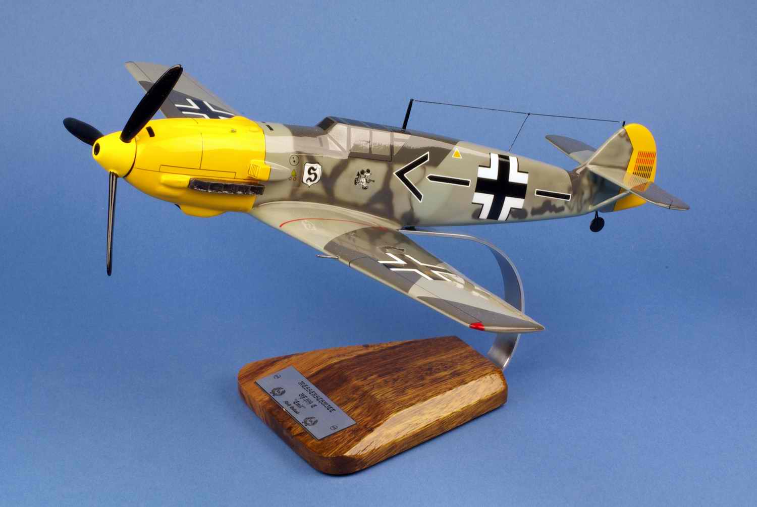 Maquette Metal Avion de Chasse AllemandMesserschmitt BF109G