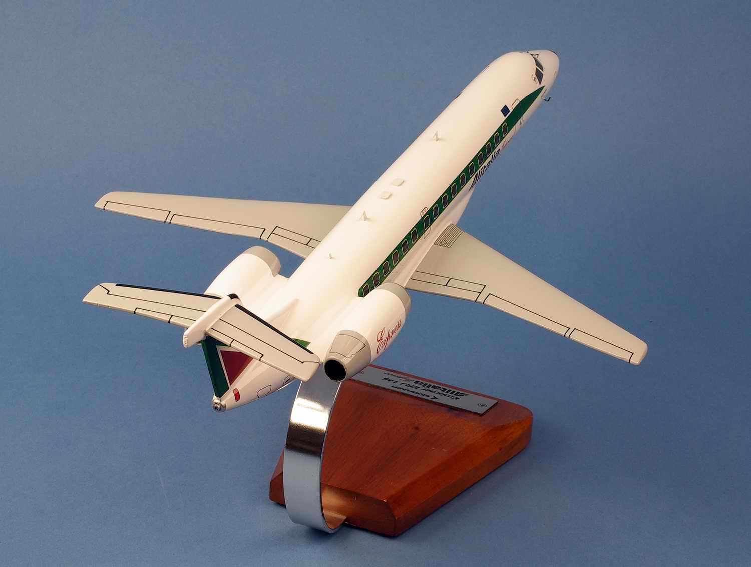 Maquette avion Embraer145 ALITALIA