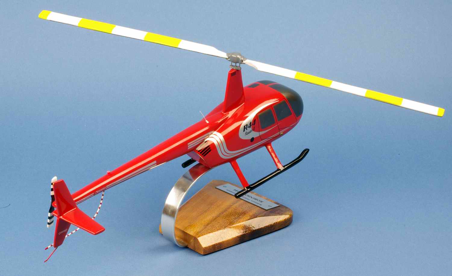 maquette hélicoptère Robinson R44