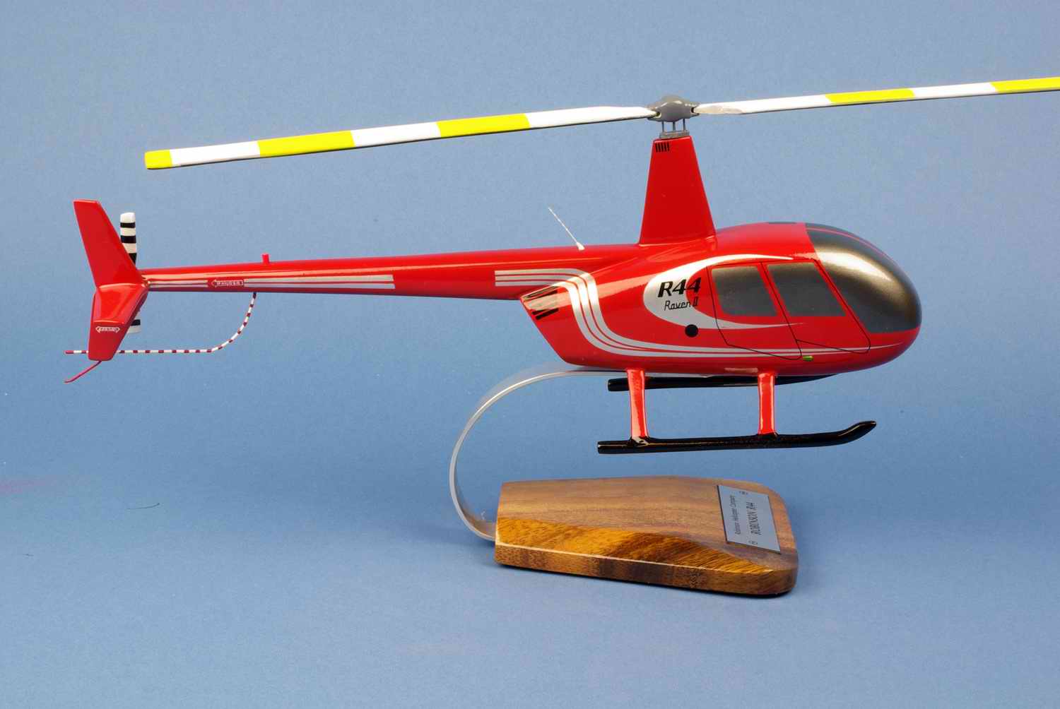 maquette hélicoptère Robinson R44
