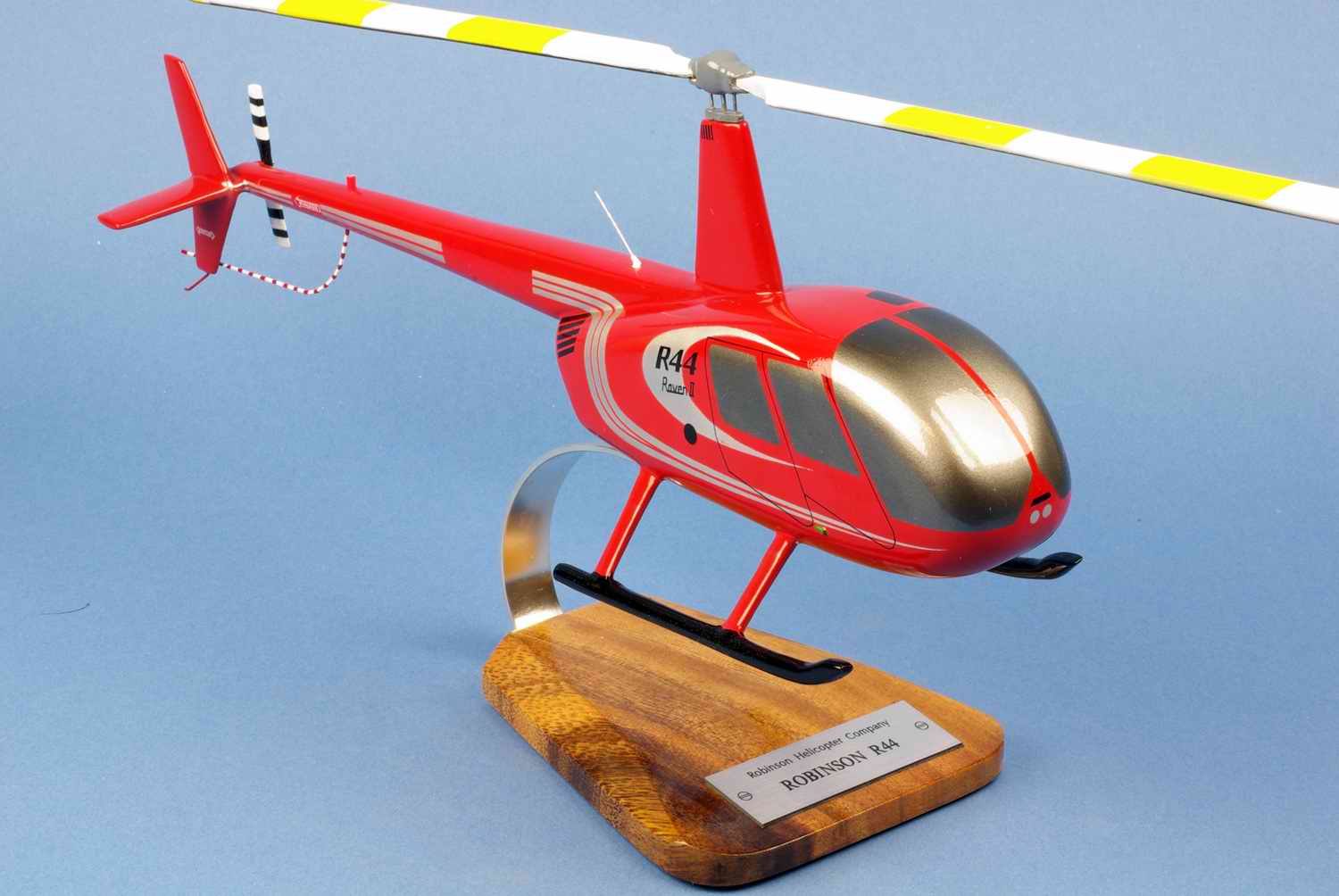 maquette hélicoptère Robinson R44