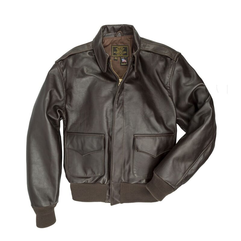 Blouson Aviateur Cuir Cockpit USA G-2 - Taille 3XL - Made In USA - Neuf Avec étiquettes
