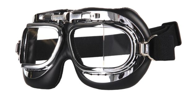 lunette de vol chrome