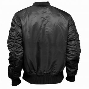 ma 1 flight jacket black back