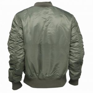 ma 1 flight jacket kaki back