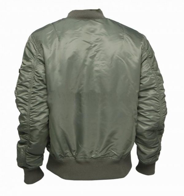 ma 1 flight jacket kaki back