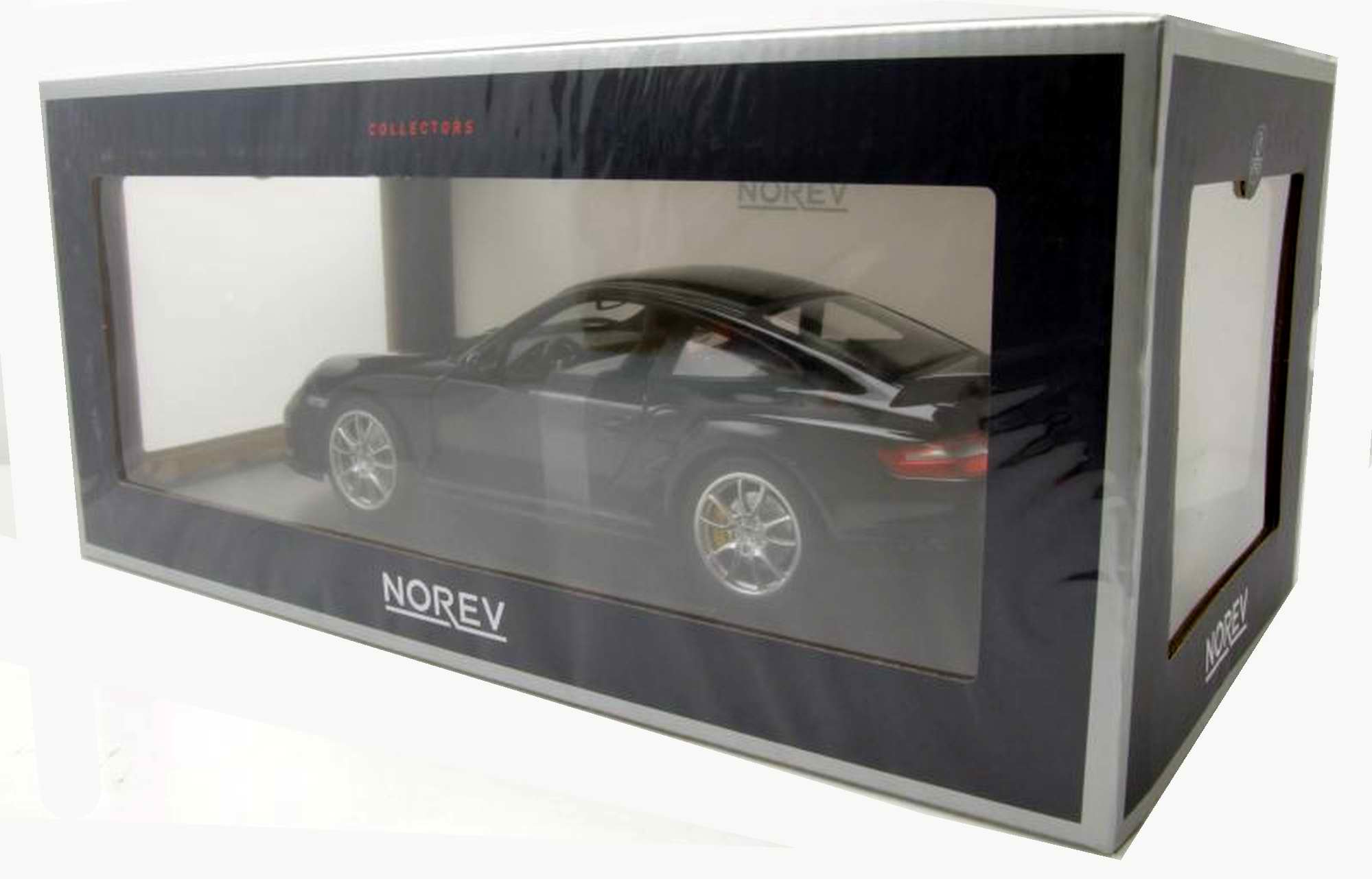 NOREV Porsche 911 Turbo 2010 Echelle 1:18 Voiture Miniature - Gris