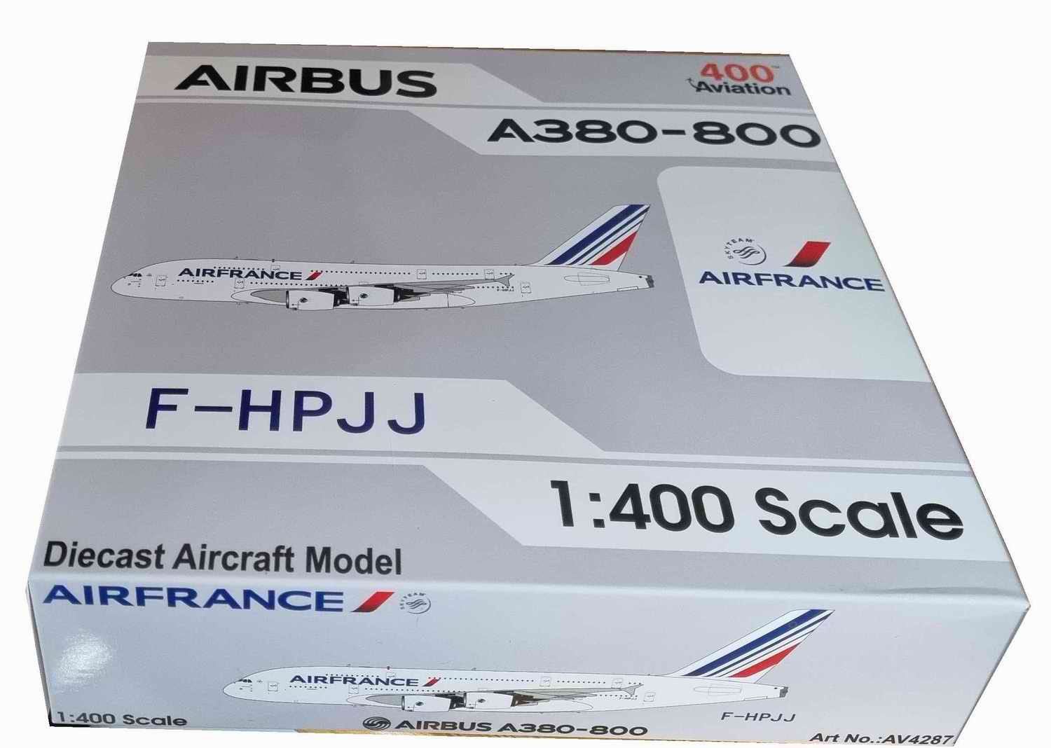Maquette Avion AIRBUS A380-800 AIR FRANCE F-HPJJ 1/400