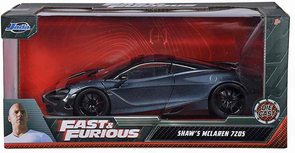 MCLAREN 720S FAST AND FURIOUS HOBBS AND SHAW 2019 Voiture de Collection au  1/24