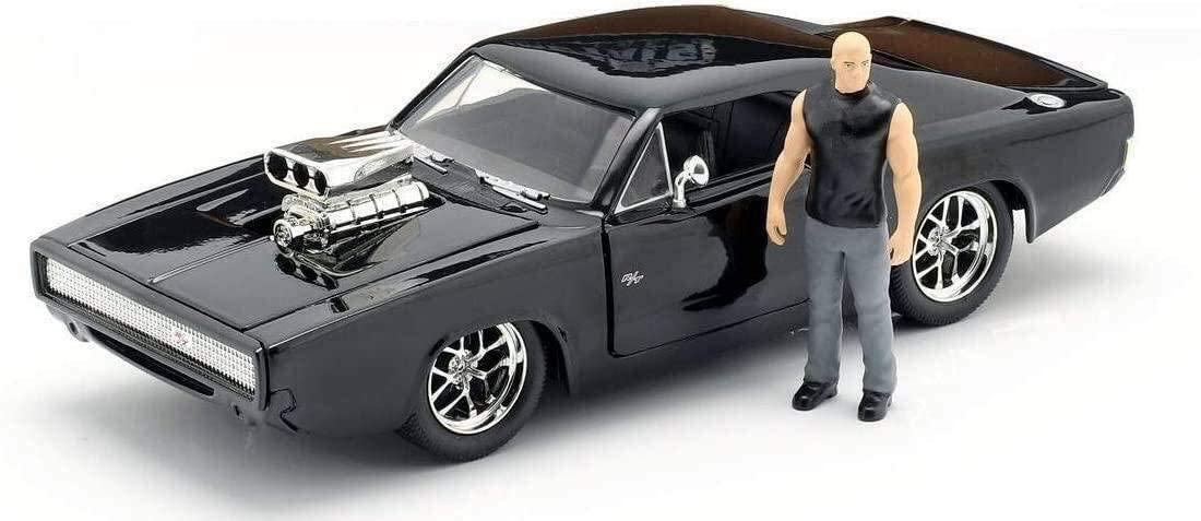 Voiture DODGE Charger R/T Avec Figurine Dom Toretto 1/24
