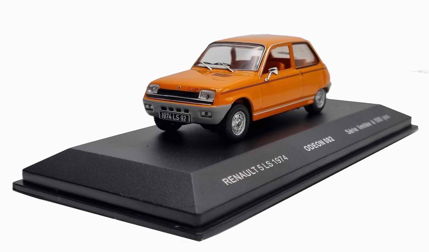 RENAULT 5 LS Orange de 1974 Voiture de Collection 1/43 Série Limitée à 504  PCS –