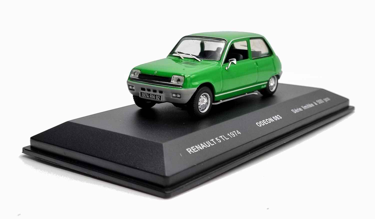 Miniature Renault 5 TL Green ODEON 083 1974 1/43