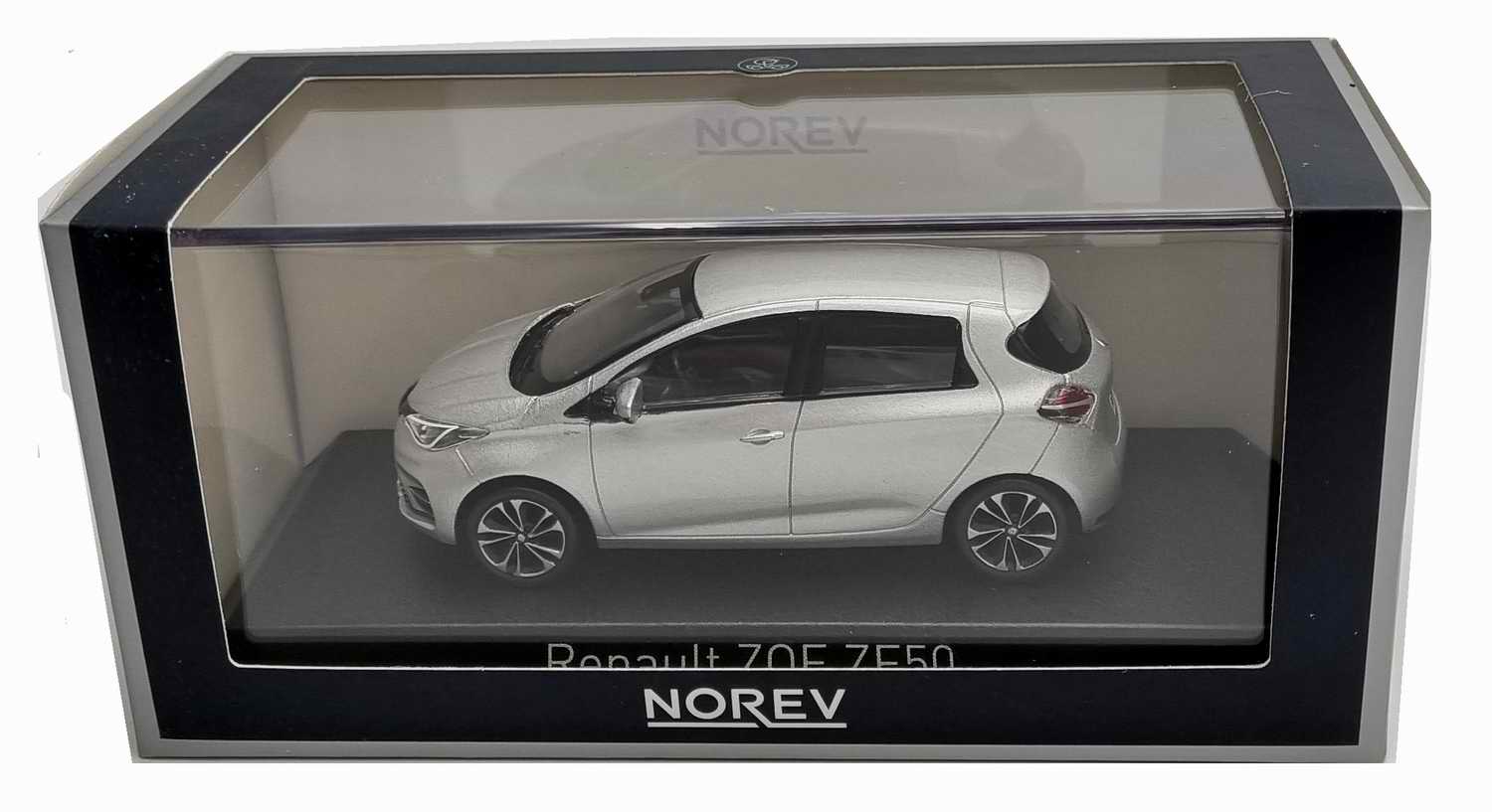 Voiture miniature RENAULT ZOEZE50 électrique 2020 NOREV 1/43