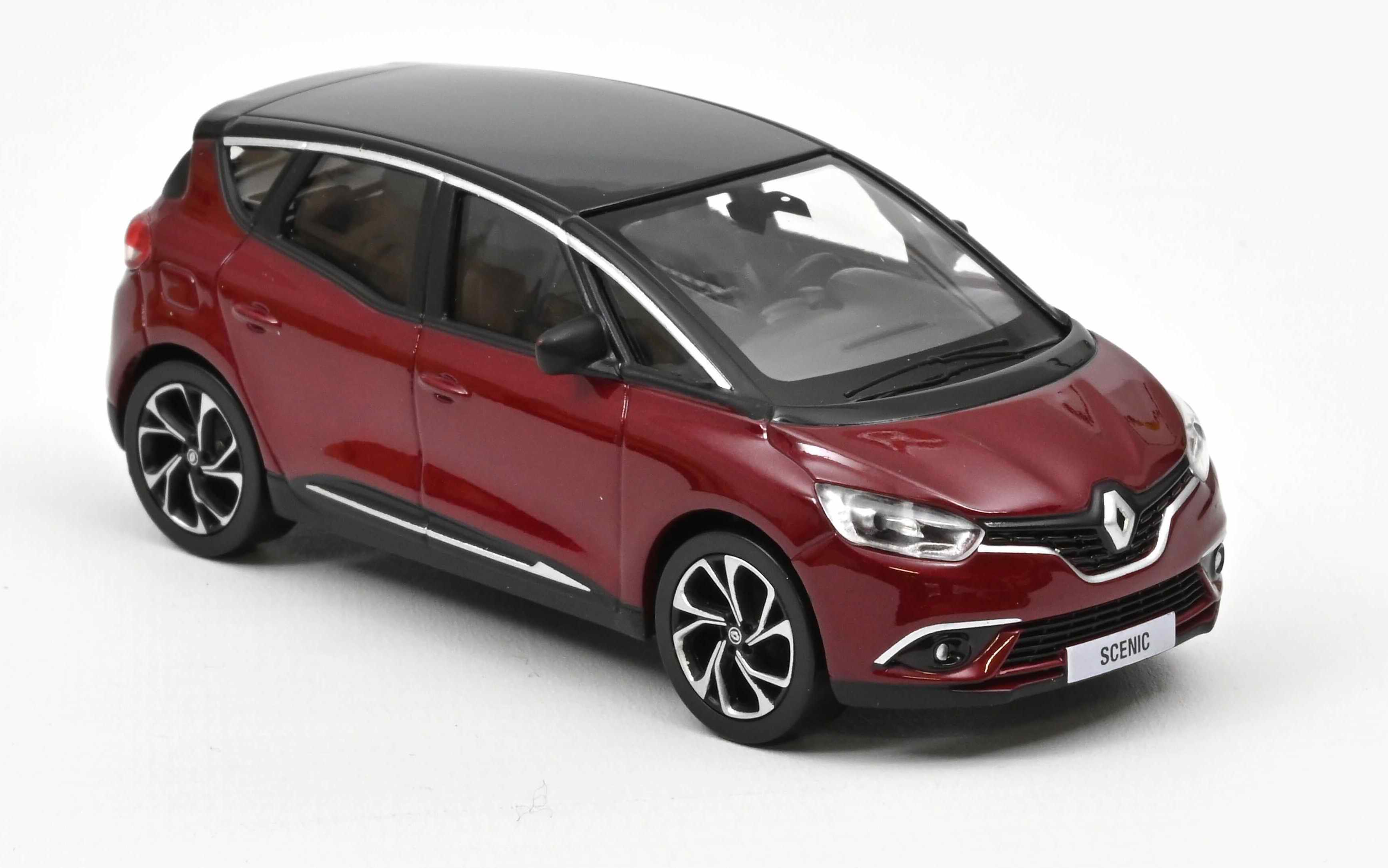 Voiture métal Scenic IV Miniature RENAULT Scenic 4 rouge NOREV 1/43