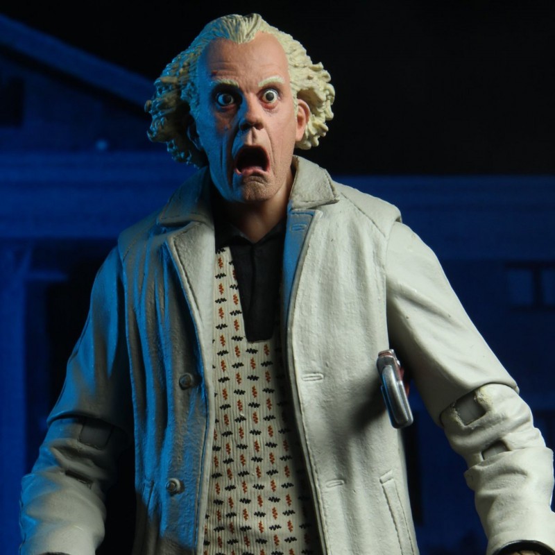 Figurine Doc Emmett brown Marty Retour vers le Futur 1