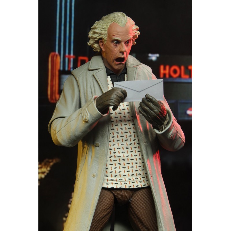 Figurine Doc Emmett brown Marty Retour vers le Futur 1