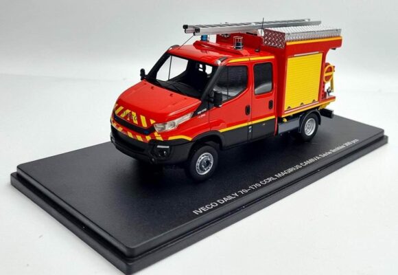 ALERTE 1/43 POMPIER CAMION IVECO 150-16 4X4 CAMIVA CCF ref 0080 limité 300 pcs