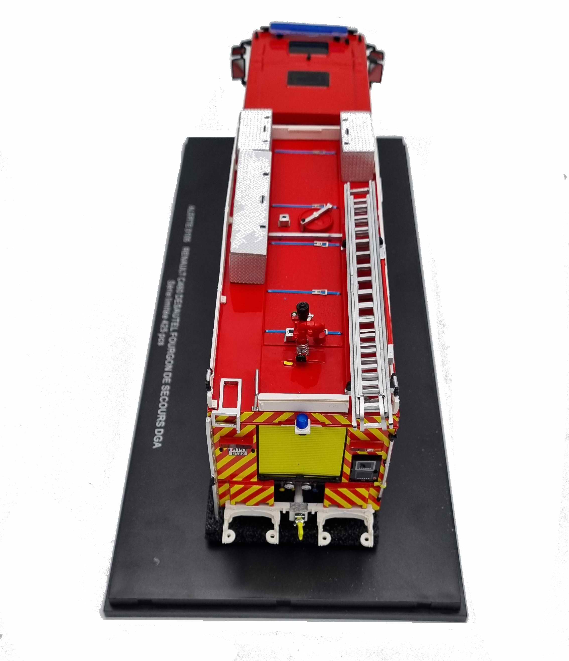 RENAULT C460 Desautel Camion de Sapeurs Pompiers de Paris Fourgon de Secours DGA 1/43 ALERTE