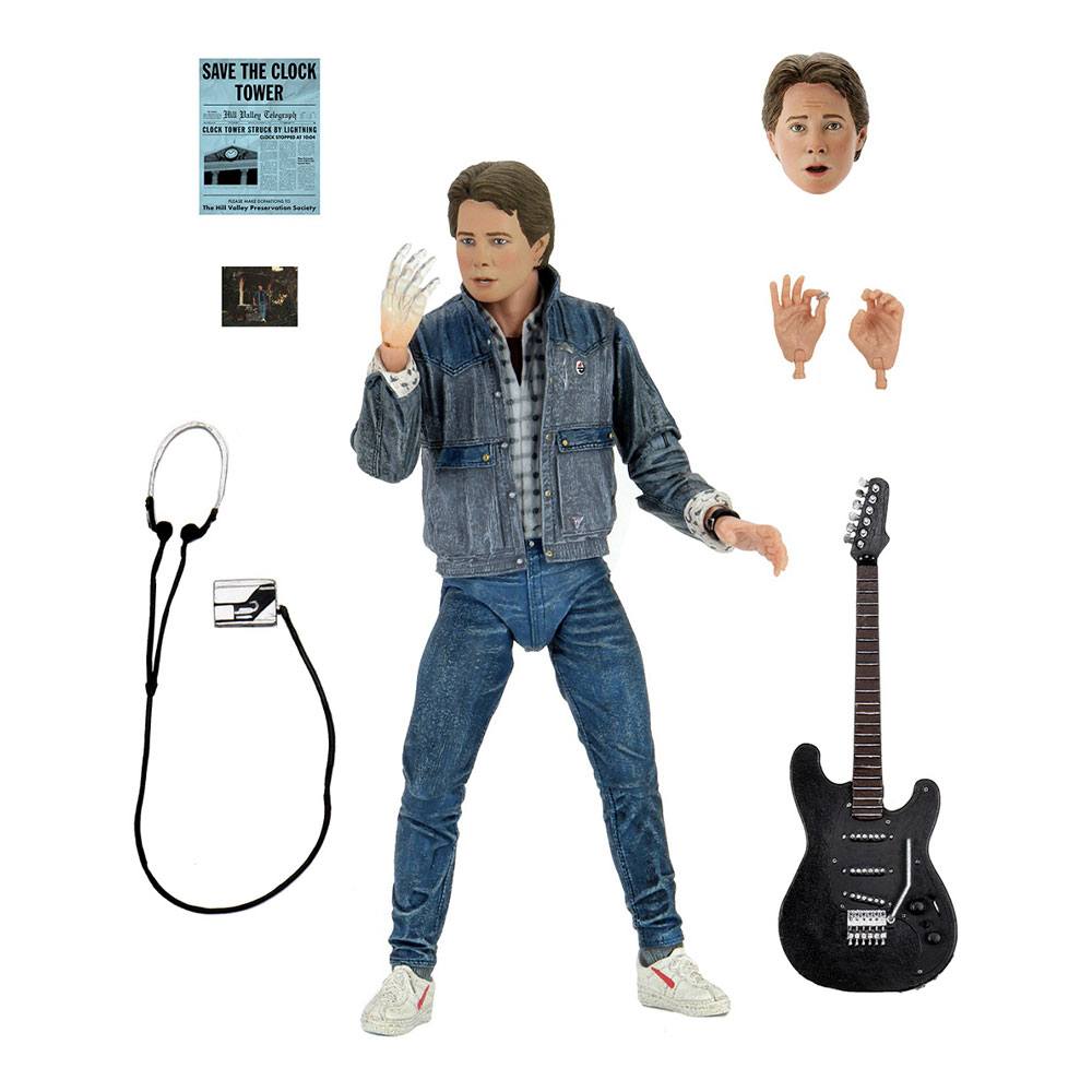Figurine Marty Guitare McFly film Retour vers le Futur I