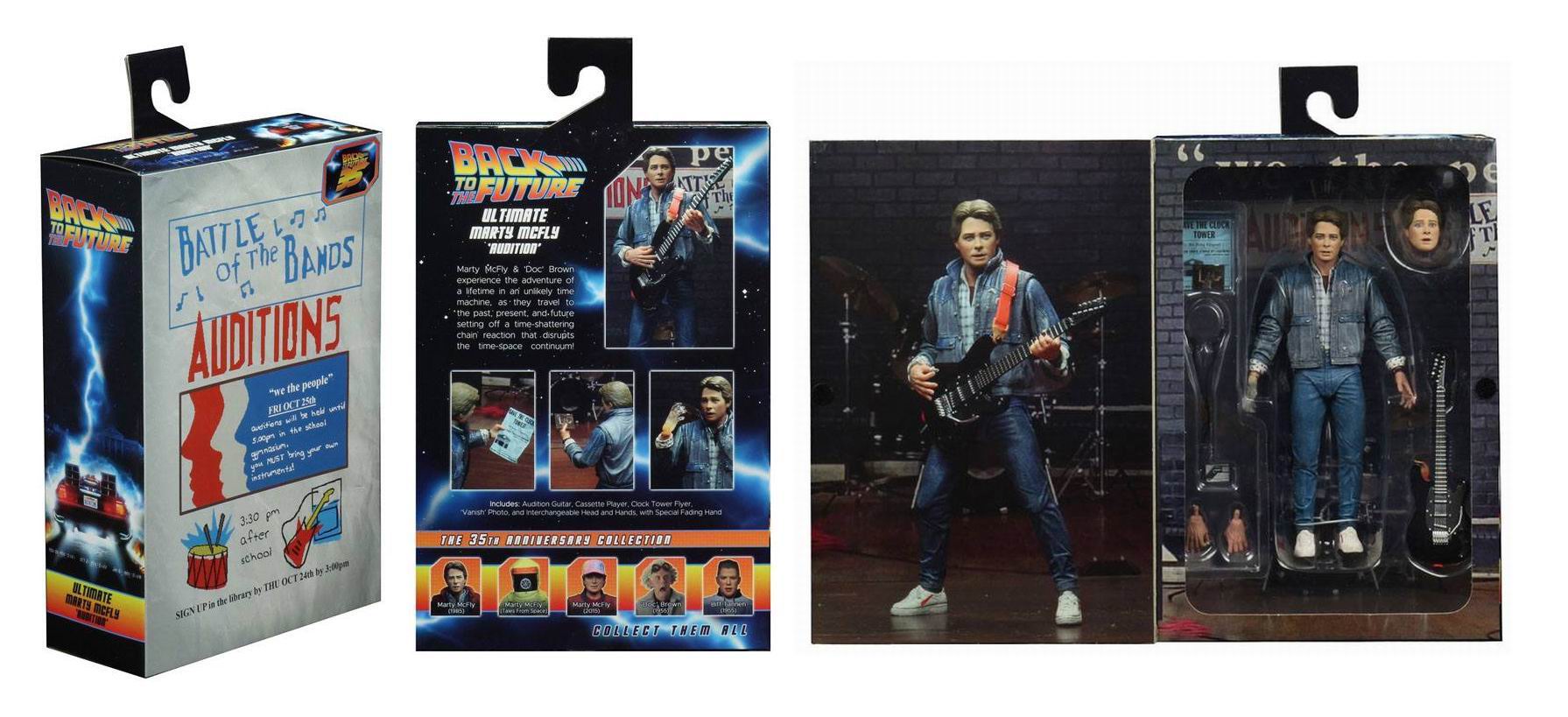 Figurine Marty Guitare McFly film Retour vers le Futur I