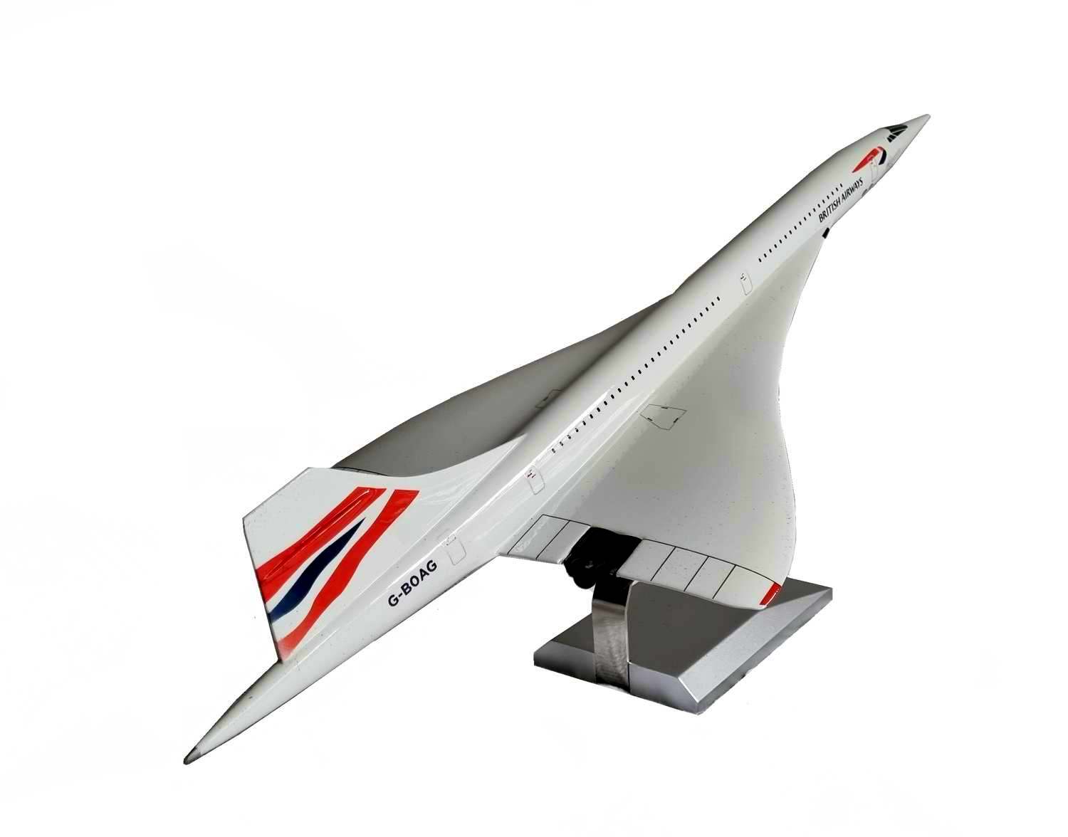 maquette CONCORDEBRITISH AIRWAYS au 1/100 G-BOAG en Résine