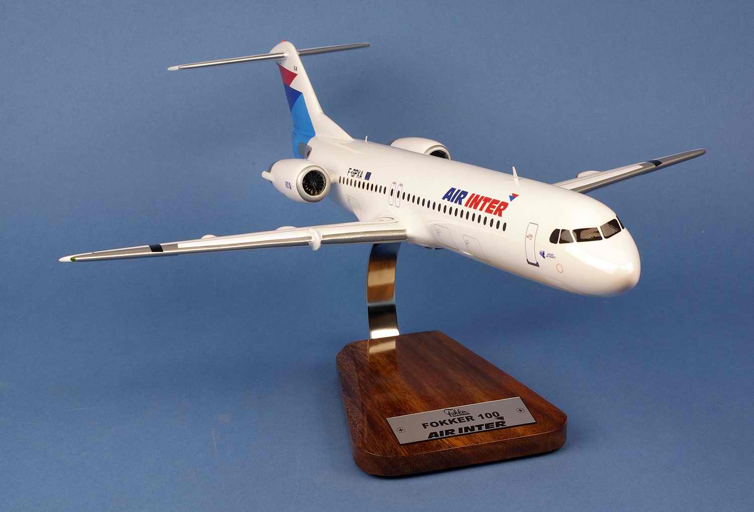 Maquette avion Fokker 100 AIRINTER 1/72