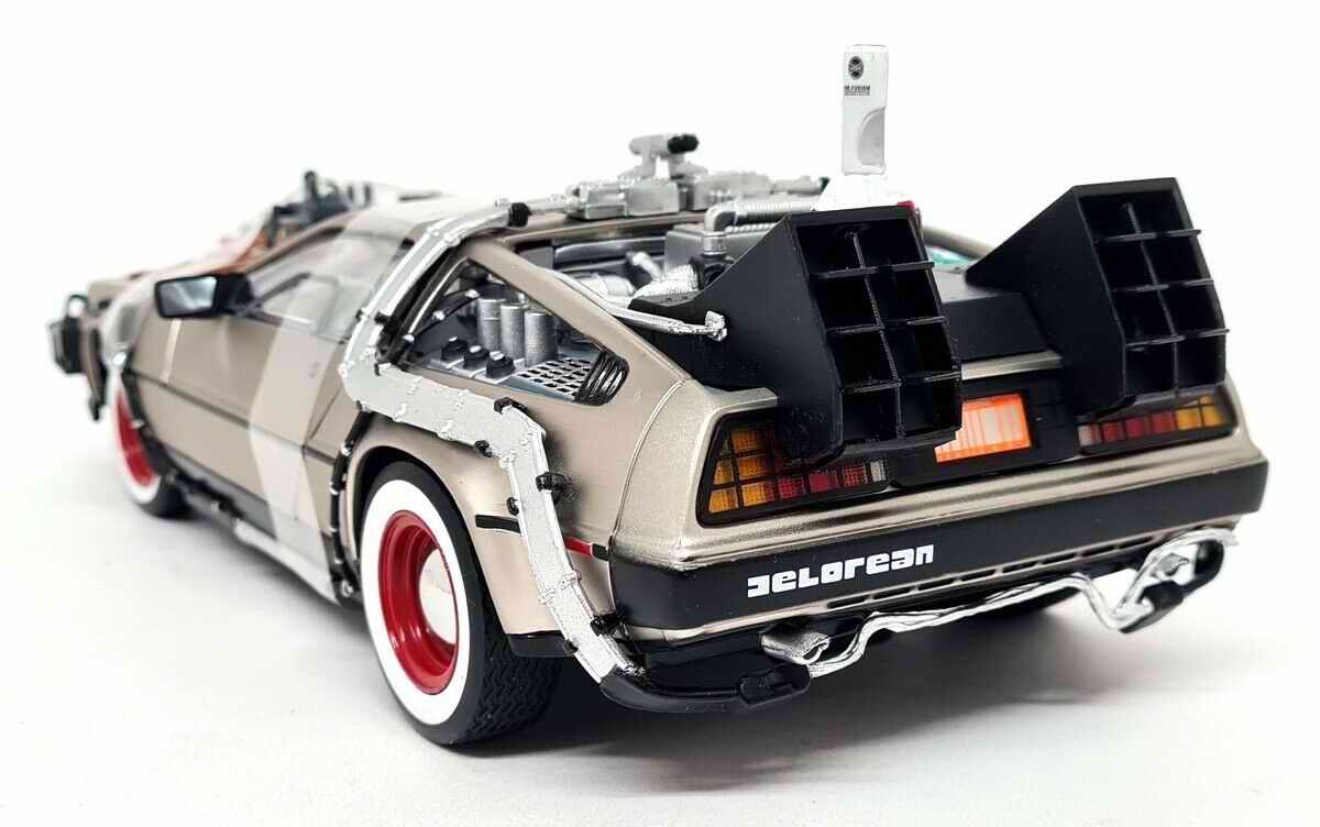 voiture miniature en métal Delorean3 Farwest 1/18