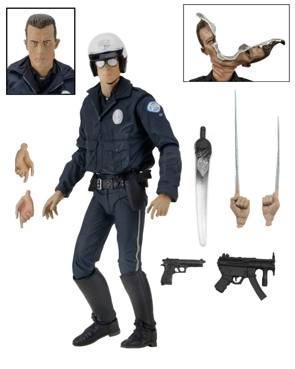 figurine Terminator T1000 Policier Motard Police