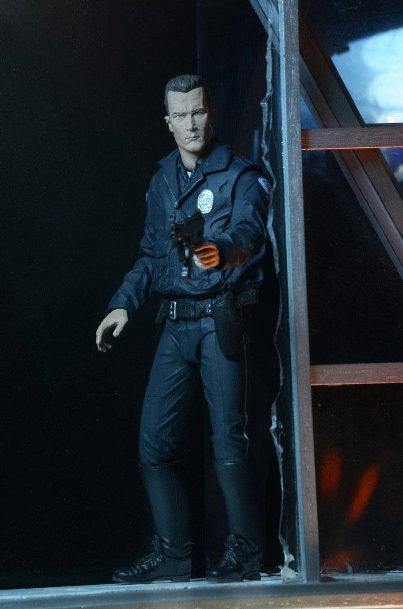 figurine Terminator T-1000 Policier Motard Police