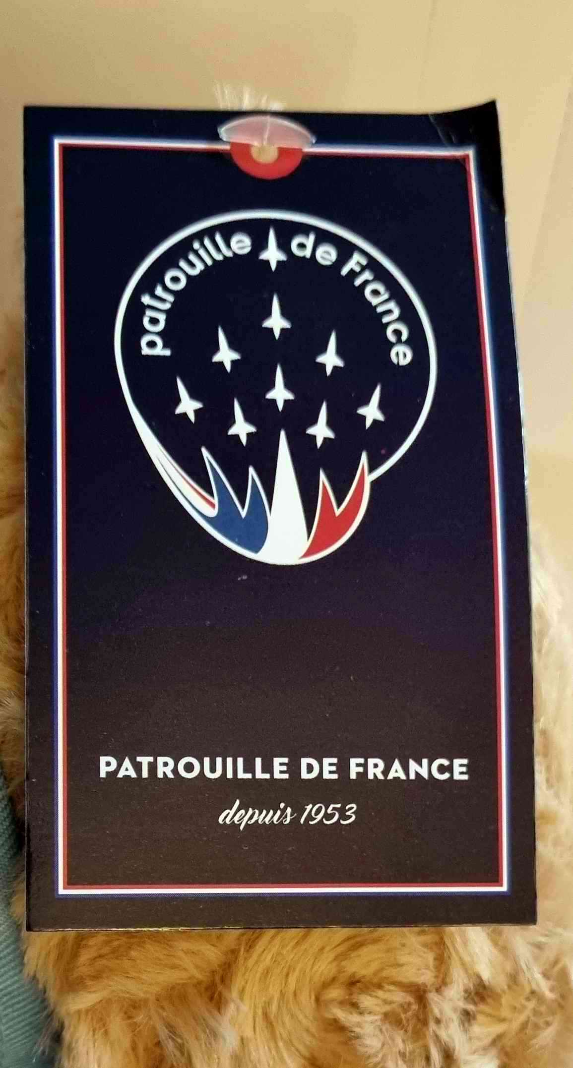 Peluche Alphajet PAF Patrouille de France