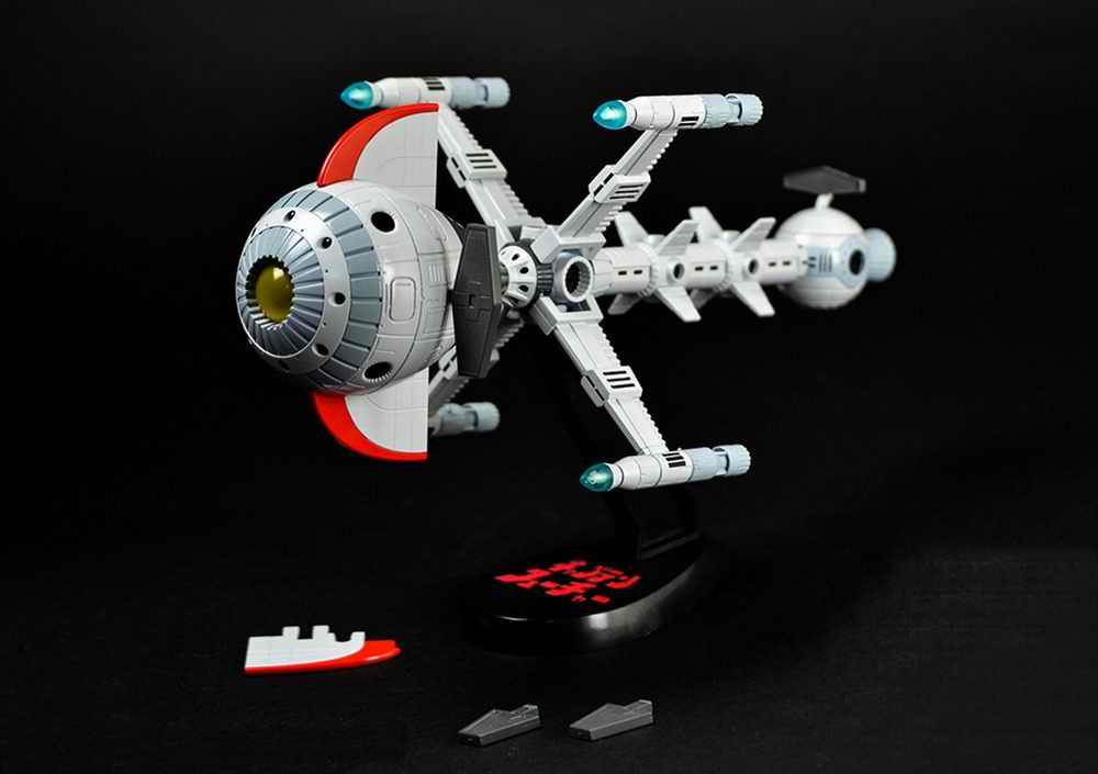 Maquette astronef Cyberlabe Capitaine Flame