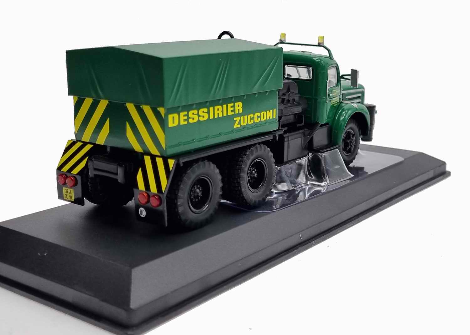 Miniature BERLIET TBO TRACTEUR DESSIRIER & ZUCCONI