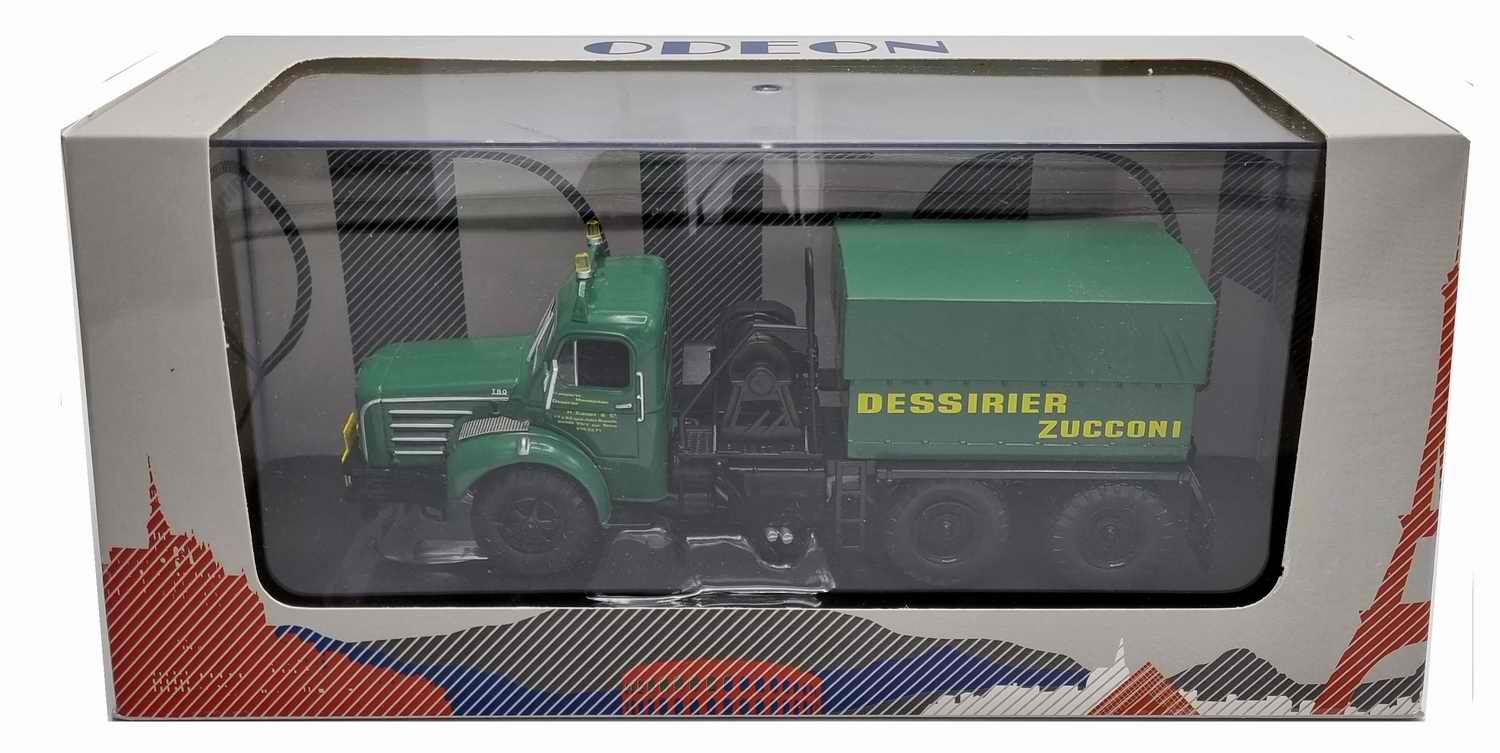 Miniature BERLIET TBO TRACTEUR DESSIRIER & ZUCCONI