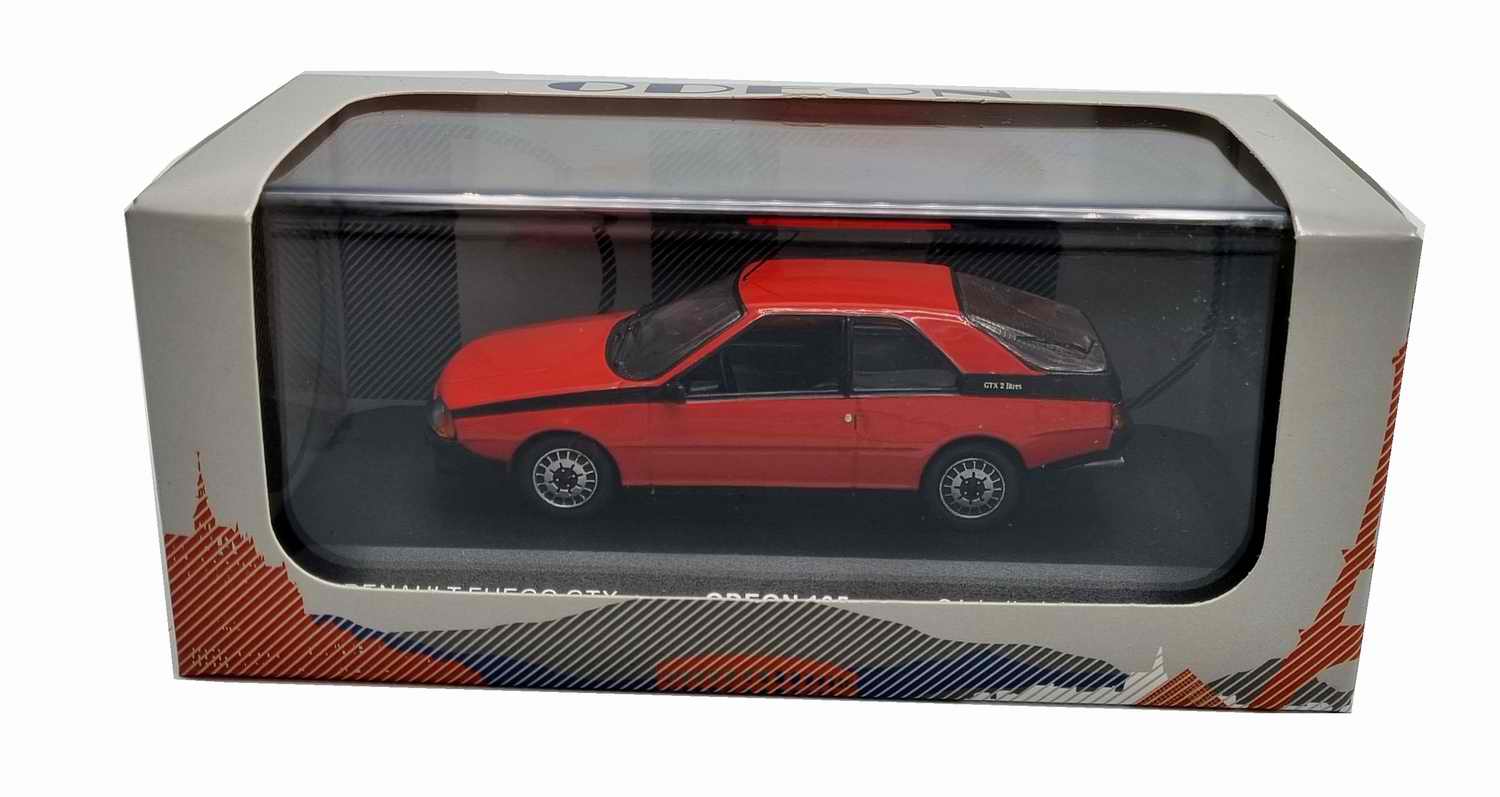 Voiture Miniature RenaultFUEGO GTX 1985 1/43