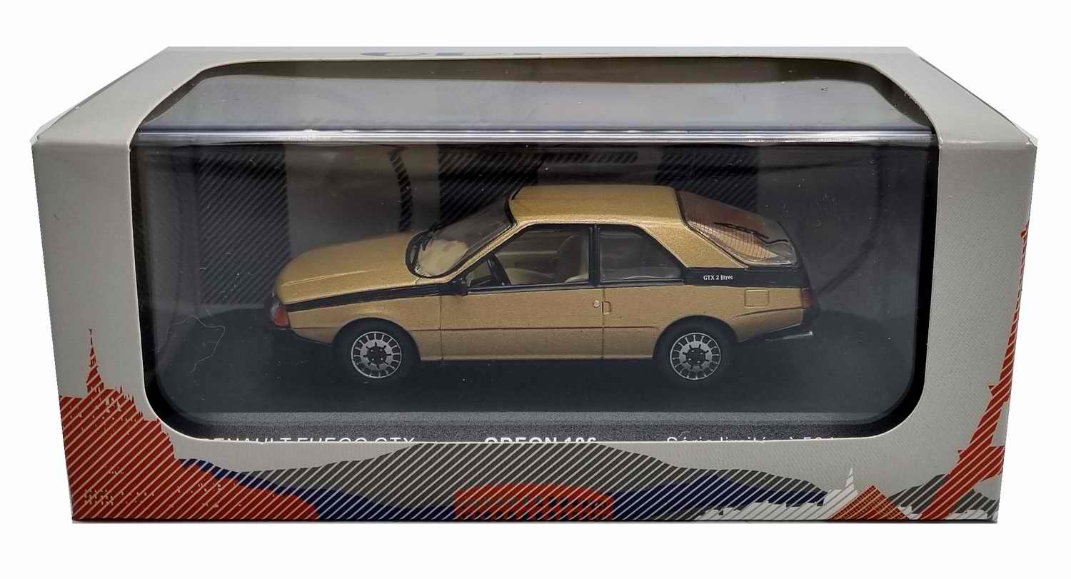 Voiture Miniature RenaultFUEGO GTX 1985 1/43