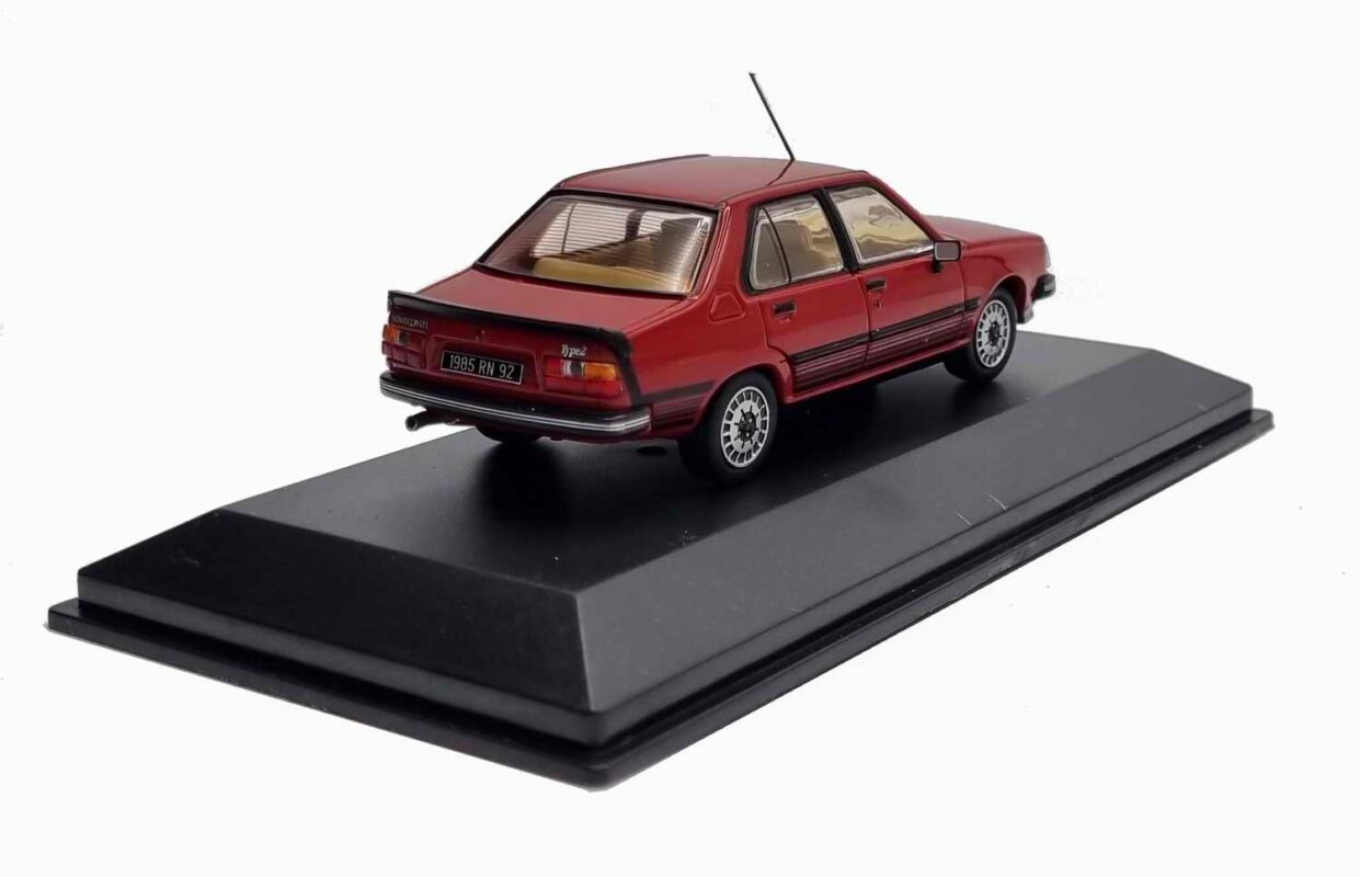 PEUGEOT 204 Bordeaux de 1967 Voiture de Collection 1/43 Série Limitée à