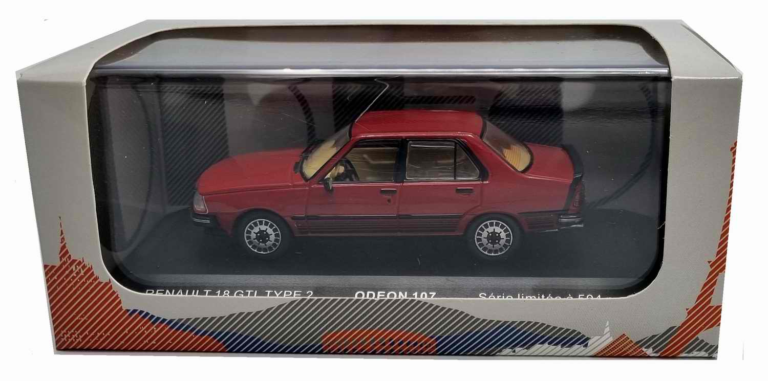 Voiture Miniature Renault18 GTL phase2 R18 1985 1/43