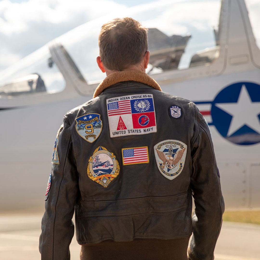 Blouson aviateur du film TopGun2 Tom Cruise NAVY G-1 COCKPIT - AVIREX