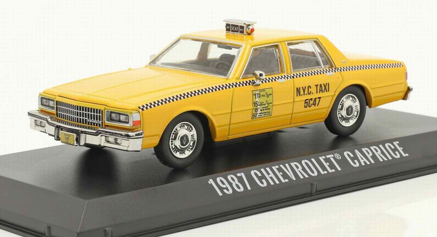 Voiture CHEVROLET Caprice TAXI NYC NEWYORK CITY 1/43