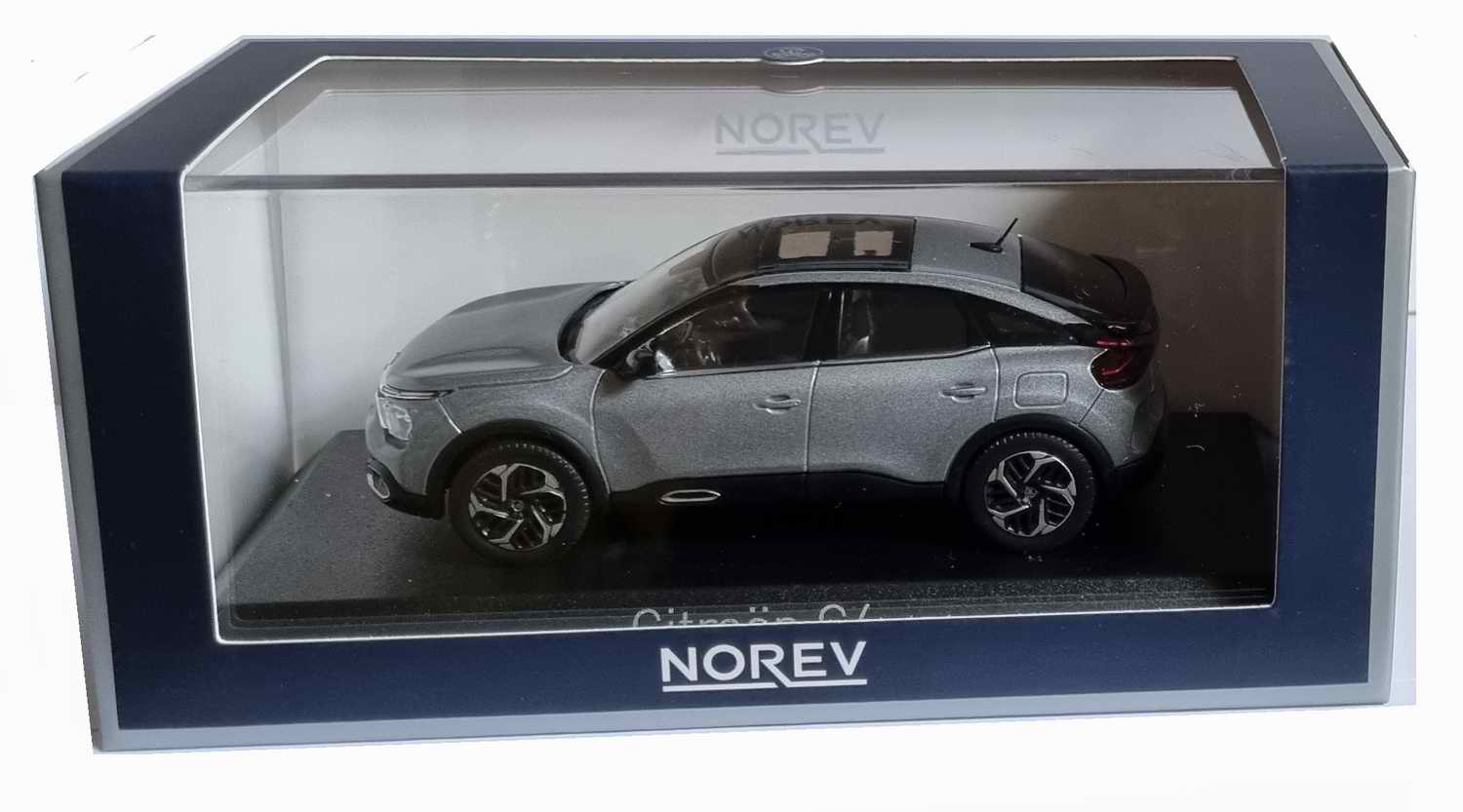 Voiture Miniature CITROENC4 2020 gris acier 1/43 NOREV